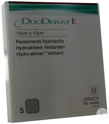 Convatec DuoDERM E Pansement Hydroactif 10 x 10cm 5 Pièces (H7660)