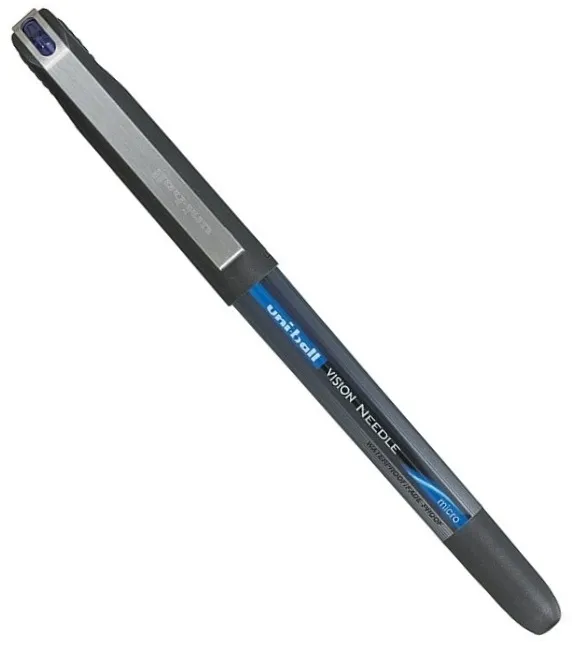 Uni-Ball Vision UB-185 Needle Point Roller Blå - (12 stk.)