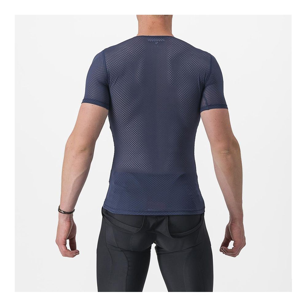 Castelli PRO MESH 2.0 - Sous-couche Homme bleu/blanc