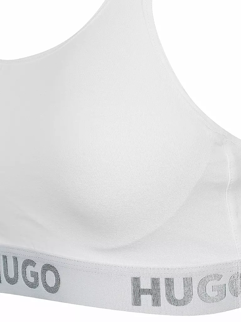 HUGO Sport Bustier weiss