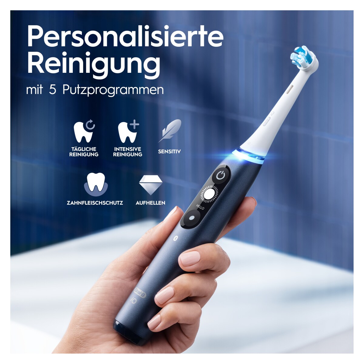 Oral-B iO Series 7N Sapphire Blue elektrische Zahnbürste