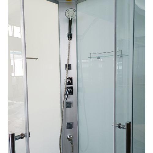 Badstuber Twist gesloten douchecabine kitvrij vierkant 90x90x215cm