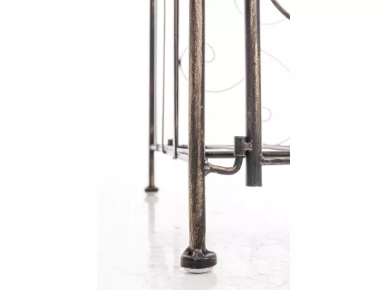 Étagères sur pied - Métal - 45.5 x 24 x 81.5cm - Bronze - Rosa