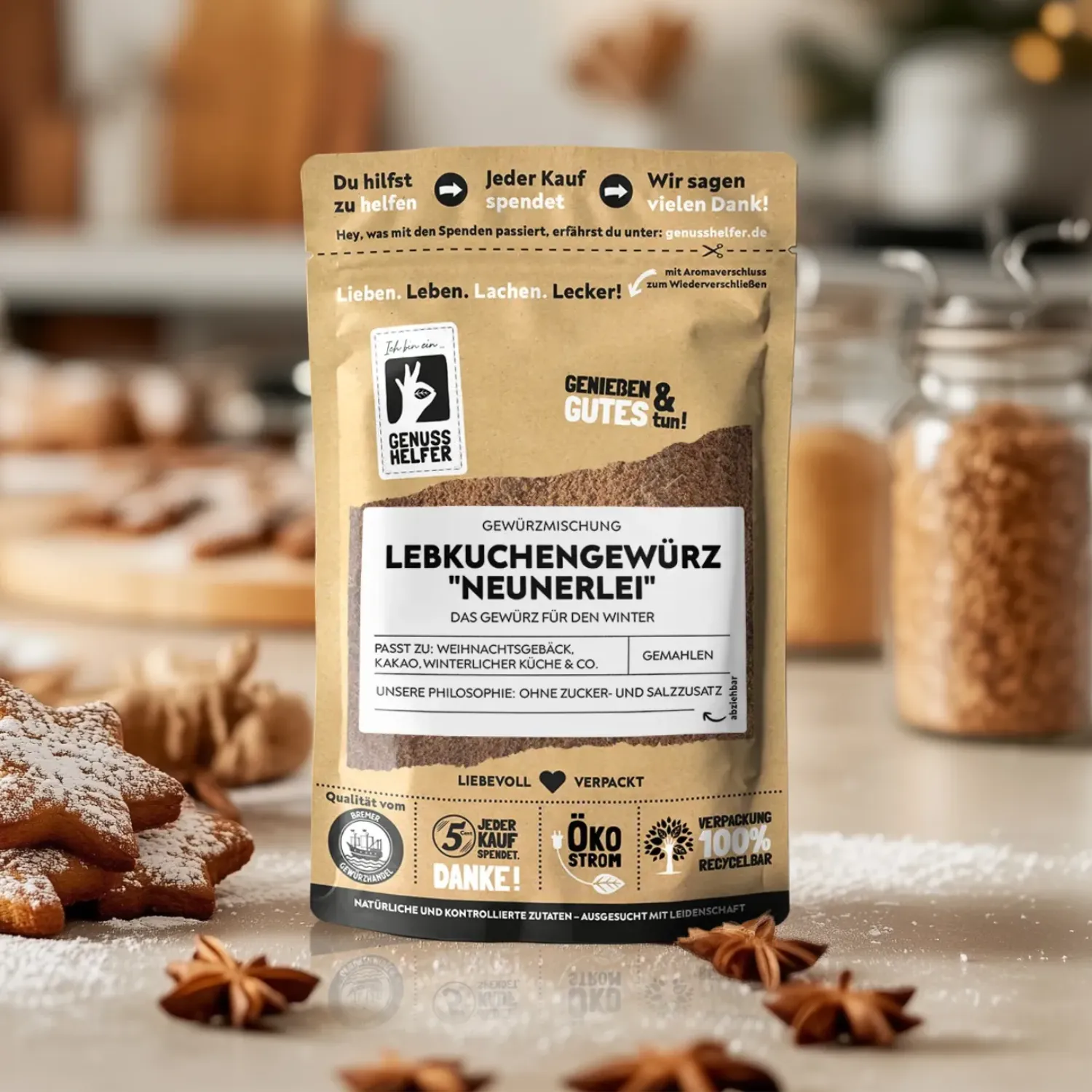 Bremer Lebkuchengewürz Neunerlei, gemahlen