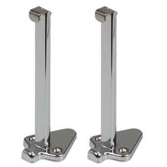 Plieger planchethouders 2 stuks chroom
