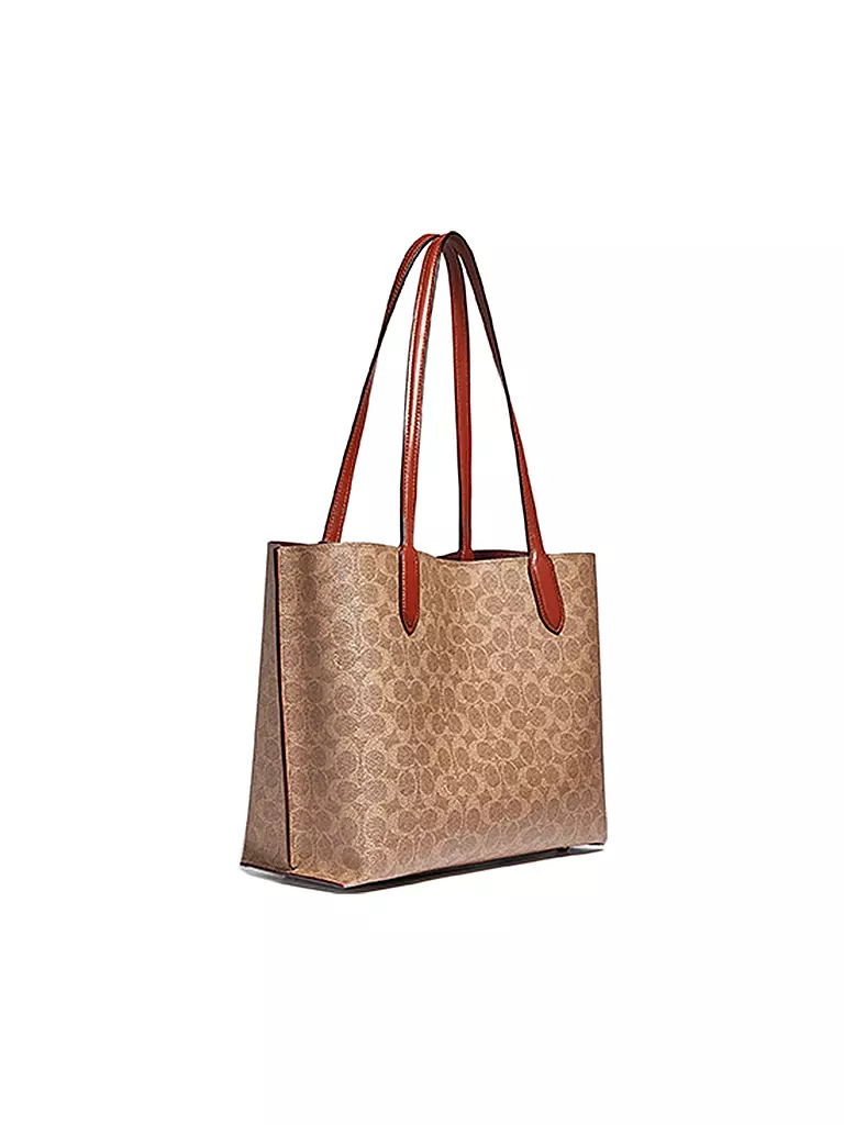 COACH Tasche - Shopper  WILLOW braun
