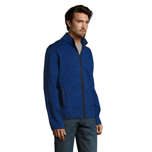 Jaqueta masculina básica de fleece com zíper North