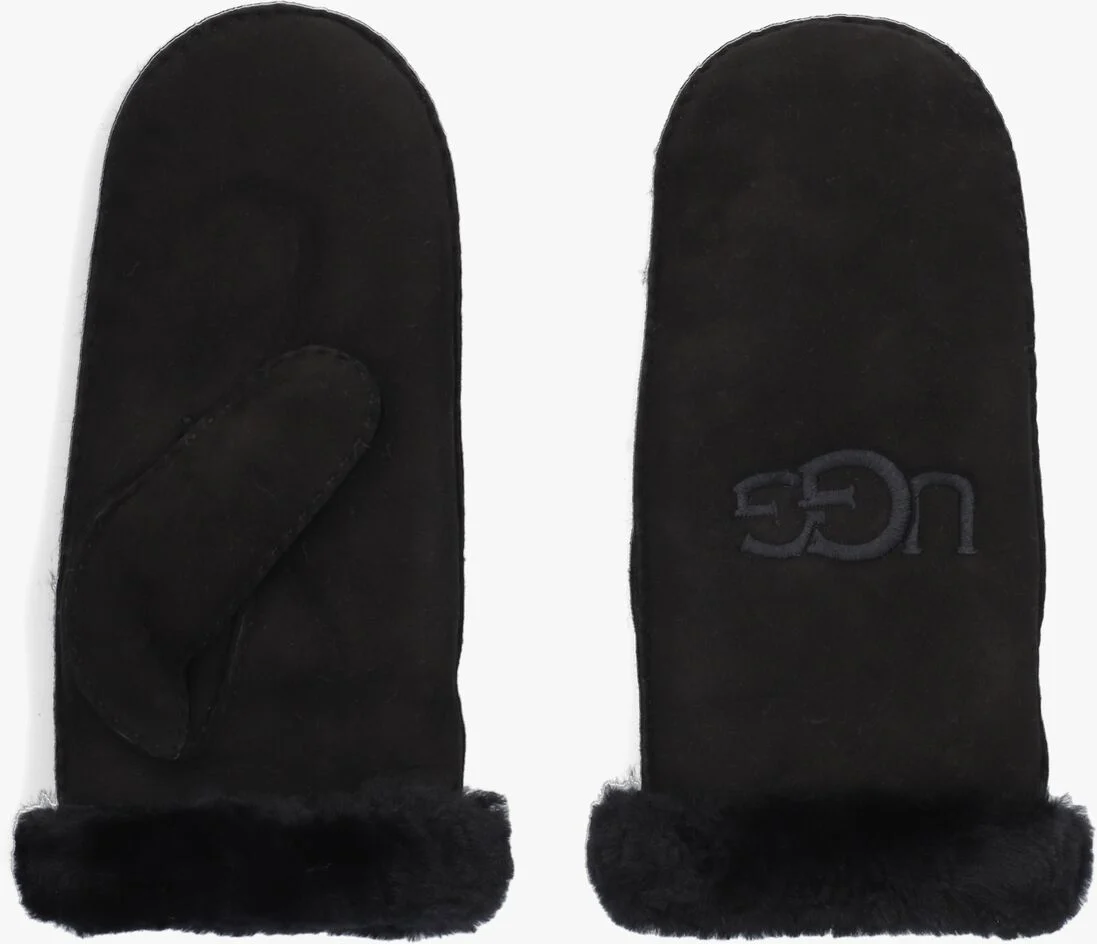 UGG zwarte ugg handschoenen shearling ugg embroider mitten