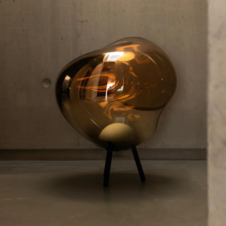Tom Dixon - Melt LED Bodenleuchte / Hängeleuchte mit Akku, schwarz / silber
