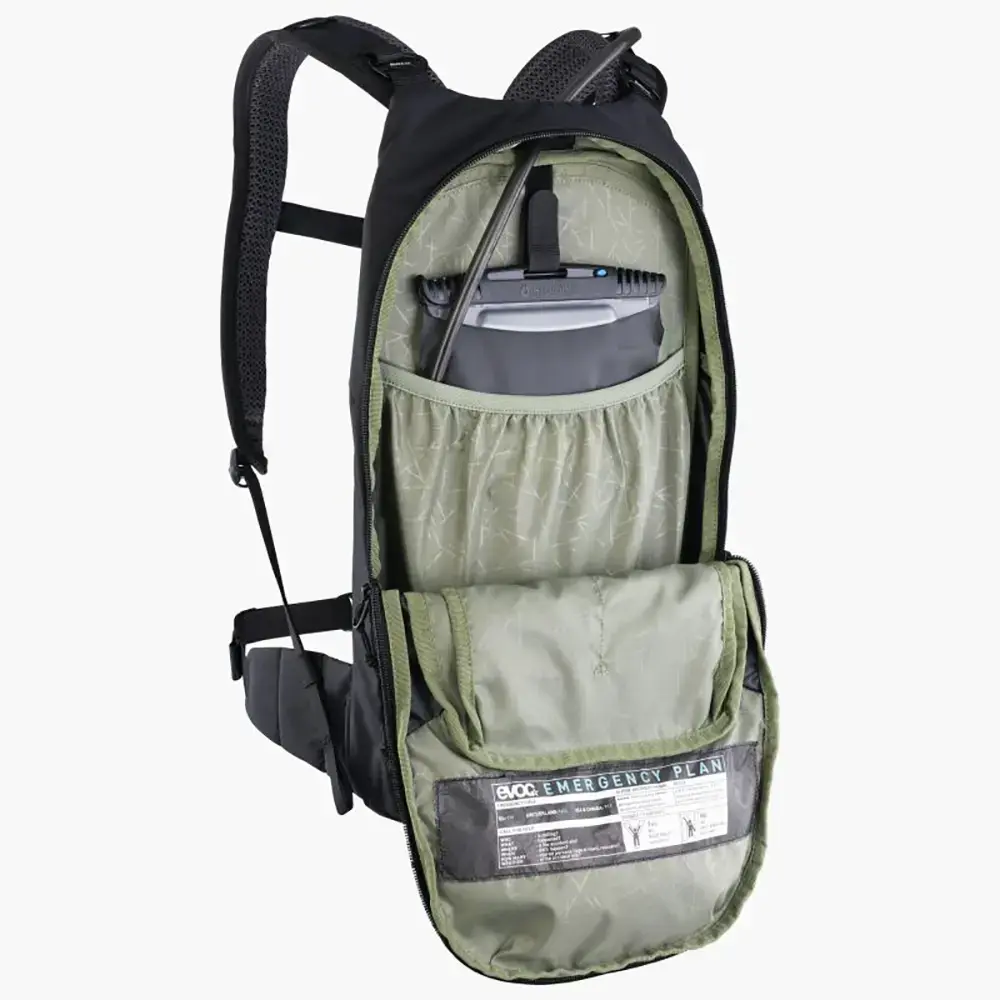 Evoc Stage 6L + 2L Bladder Drinkrugzak Zwart
