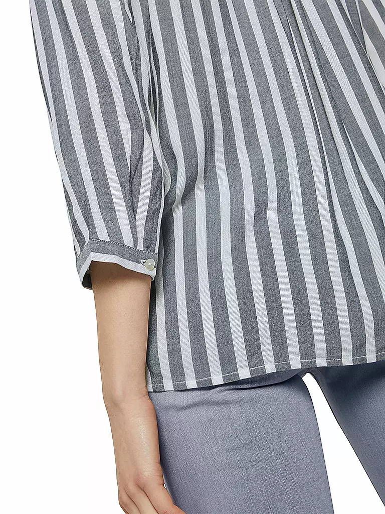 TOM TAILOR Bluse hellgrau