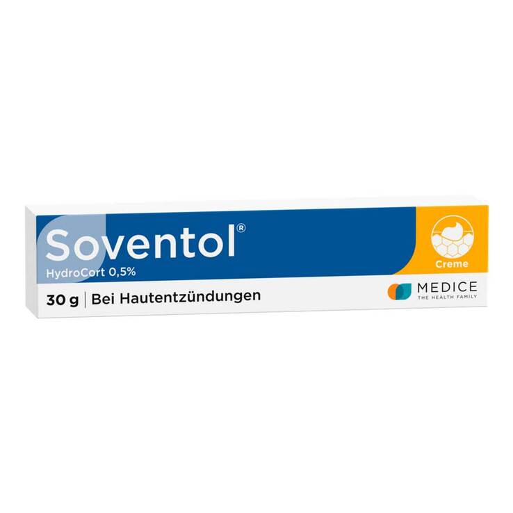 Soventol® HydroCort 0,5% Creme bei akuten Hautentzündungen, 30 g