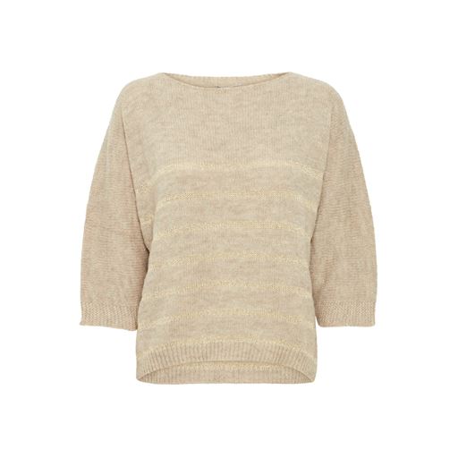 Fransa Stribet Striktrøje, Tiger's Eye, L/XL