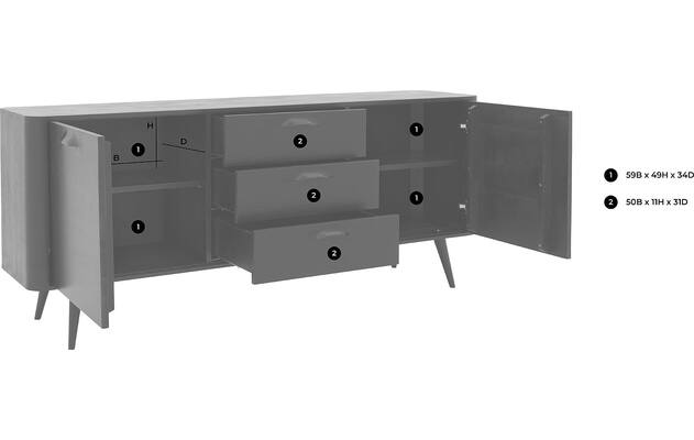 Dressoir Bjarte