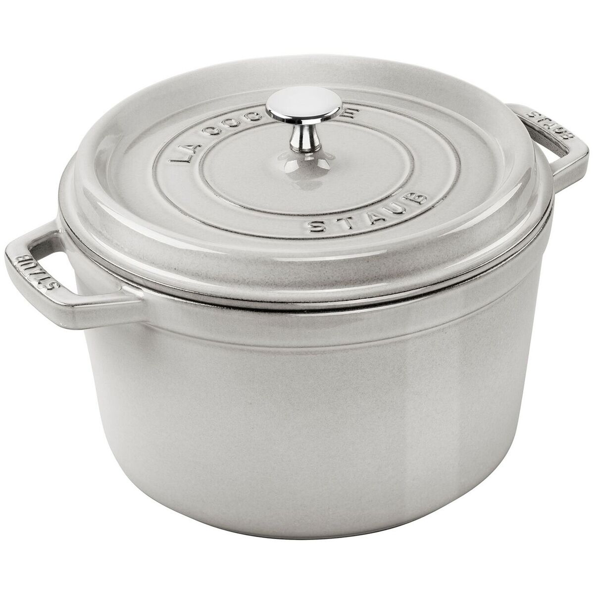 La Cocotte støpejernsgryte 4,8 liter, white truffle
