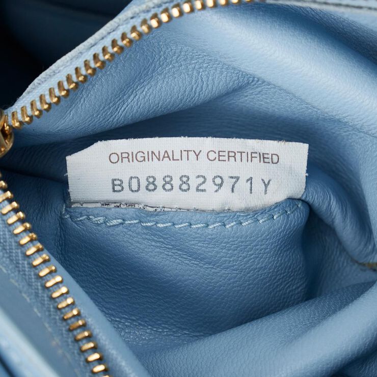 Bottega Veneta Vintage Bottega Veneta Padded Cassette Bag Blue
