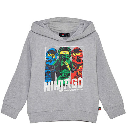 LEGO? Ninjago H?ttetr?je - LWScout 102 - Gråmeleret m. Ninjaer