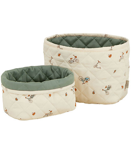 Cam Cam Aufbewahrungskörbe - 2er-Pack - 22x15/24x17 cm - Fahrräd