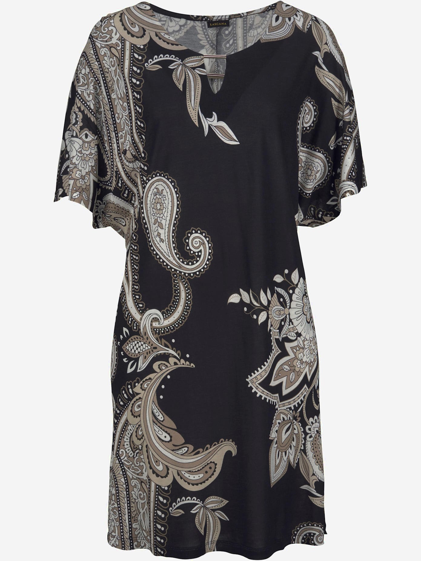 Robe en jersey robe tunique estivale à motifs