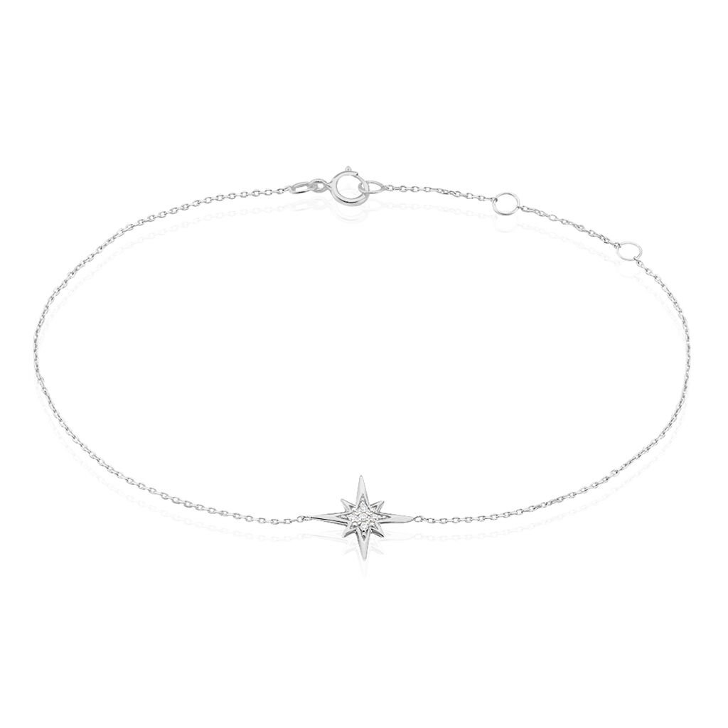 Bracelet Aveline Or Blanc Diamant