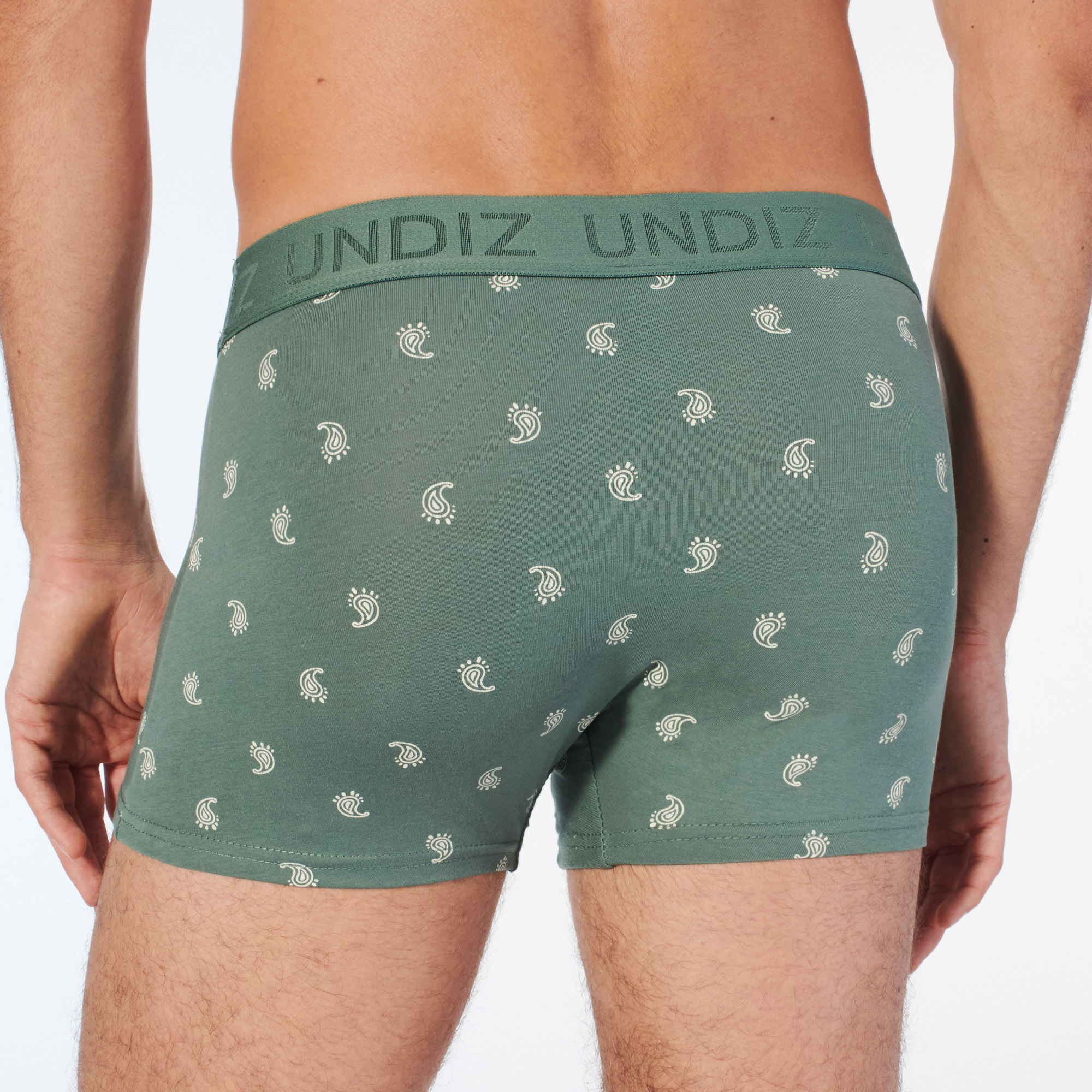 Boxer à motifs bandana en coton