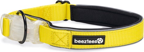 Beeztees hondenhalsband Parinca geel 45-50 x 2,5 cm