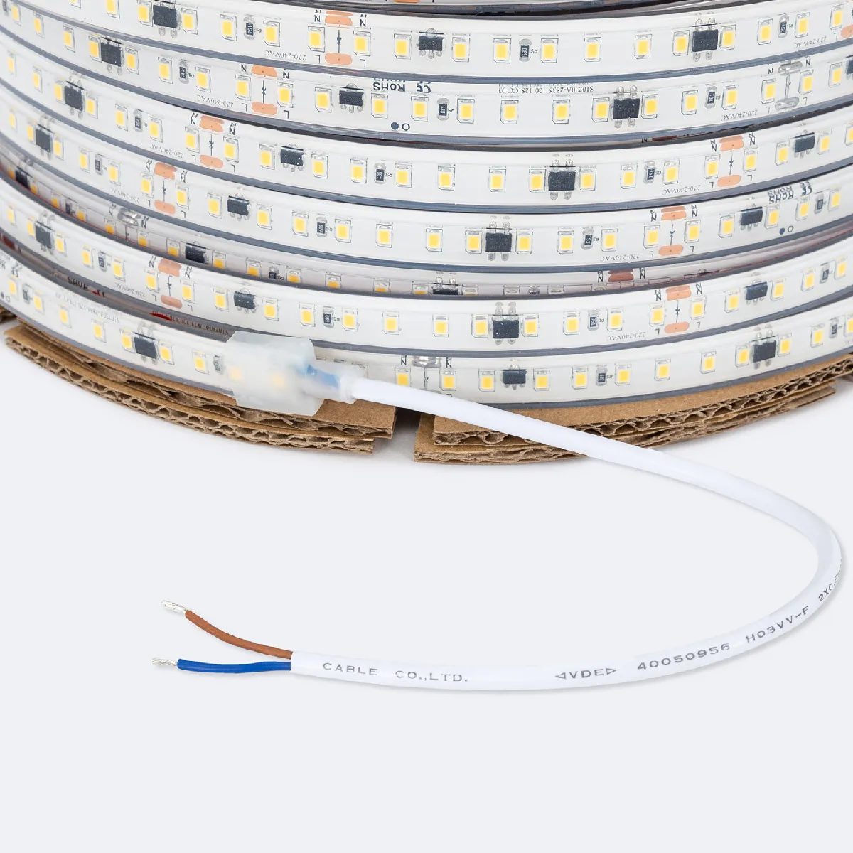 Ledkia Bobine de Ruban LED Dimmable 2200K