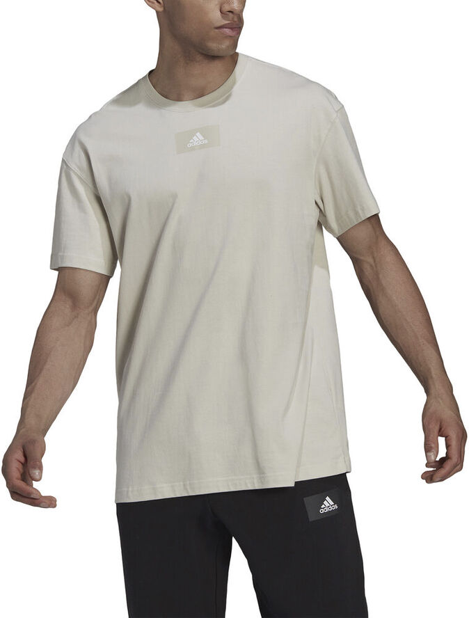 adidas Essentials FeelVivid Drop Shoulder T-shirt Off white