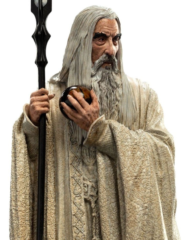 The Lord of the Rings - Saruman Statue Mini