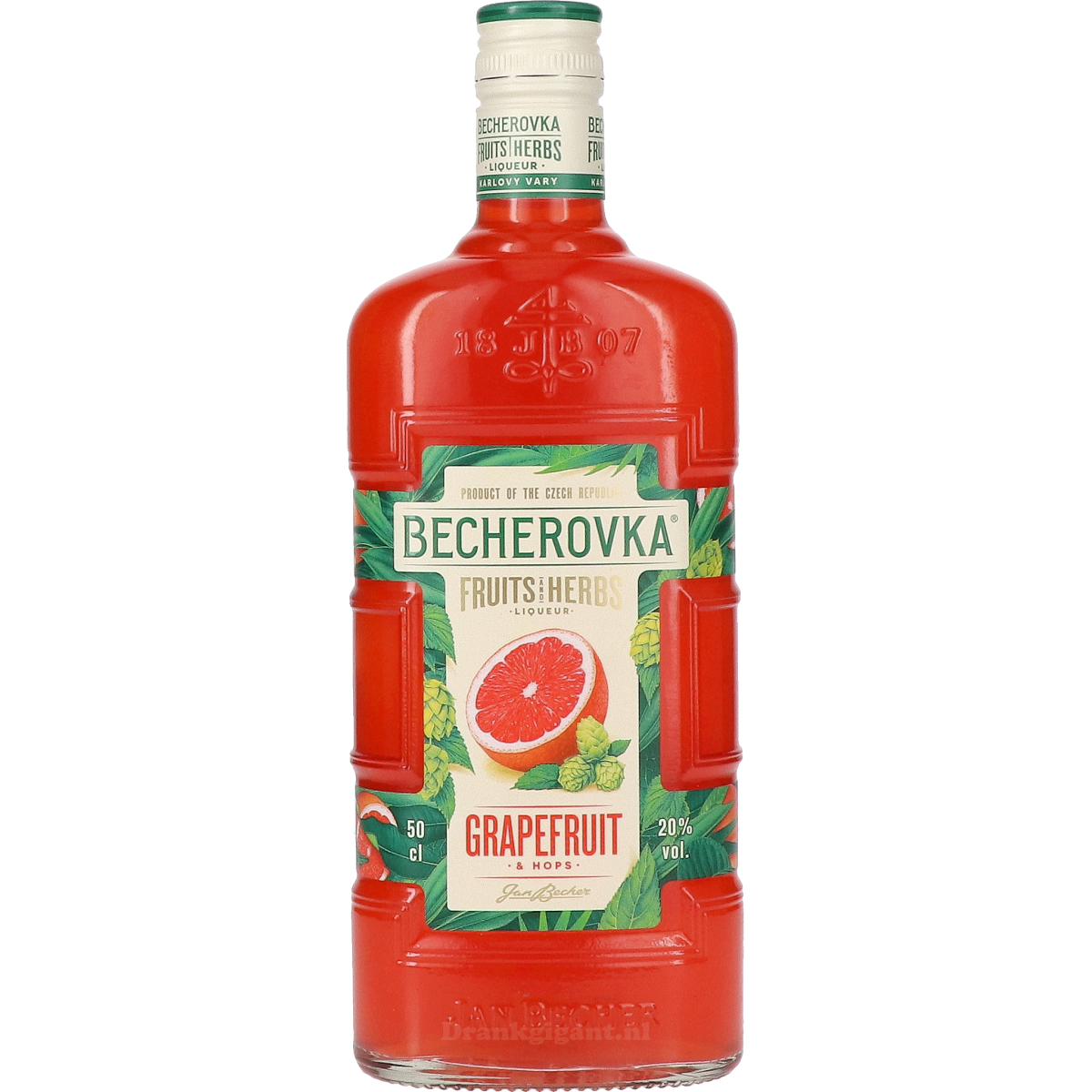 Becherovka Grapefruit Hops Likeur 50 cl