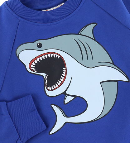 DYR-Cph Sweatshirt - Dyrbellow Sweat - Deep Blue Weißer Hai