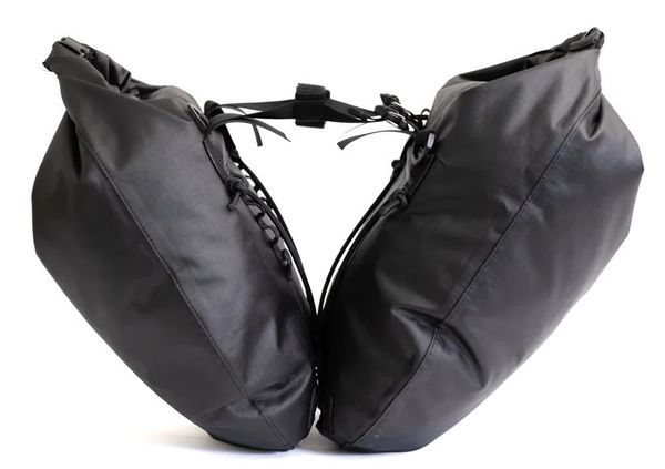 DRY-LITES Hinterradtaschen (Duo)  black  28 L