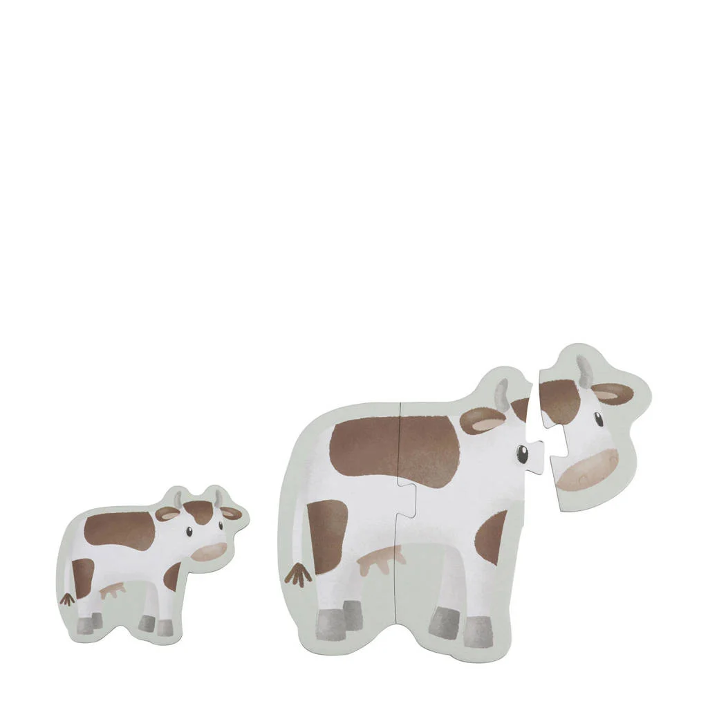 6 in 1 puzzel little farm legpuzzel 35 stukjes