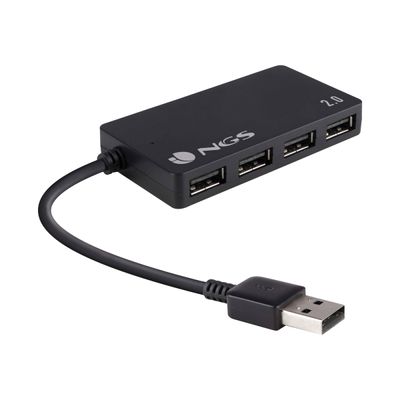 NGS iHub4 TINY - Hub - 4 x USB 2.0