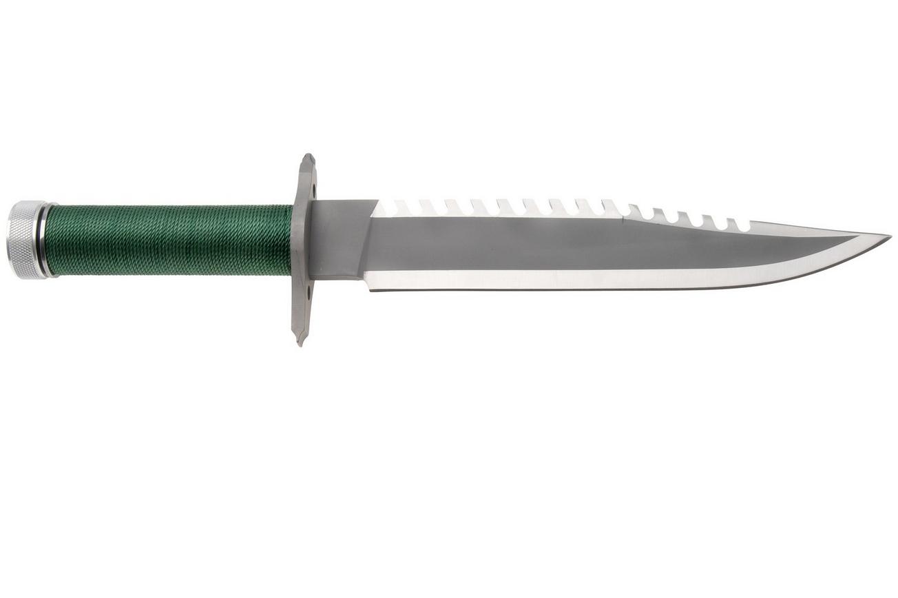 Rambo First Blood 9423 Signature Edition met survival kit, vaststaand mes