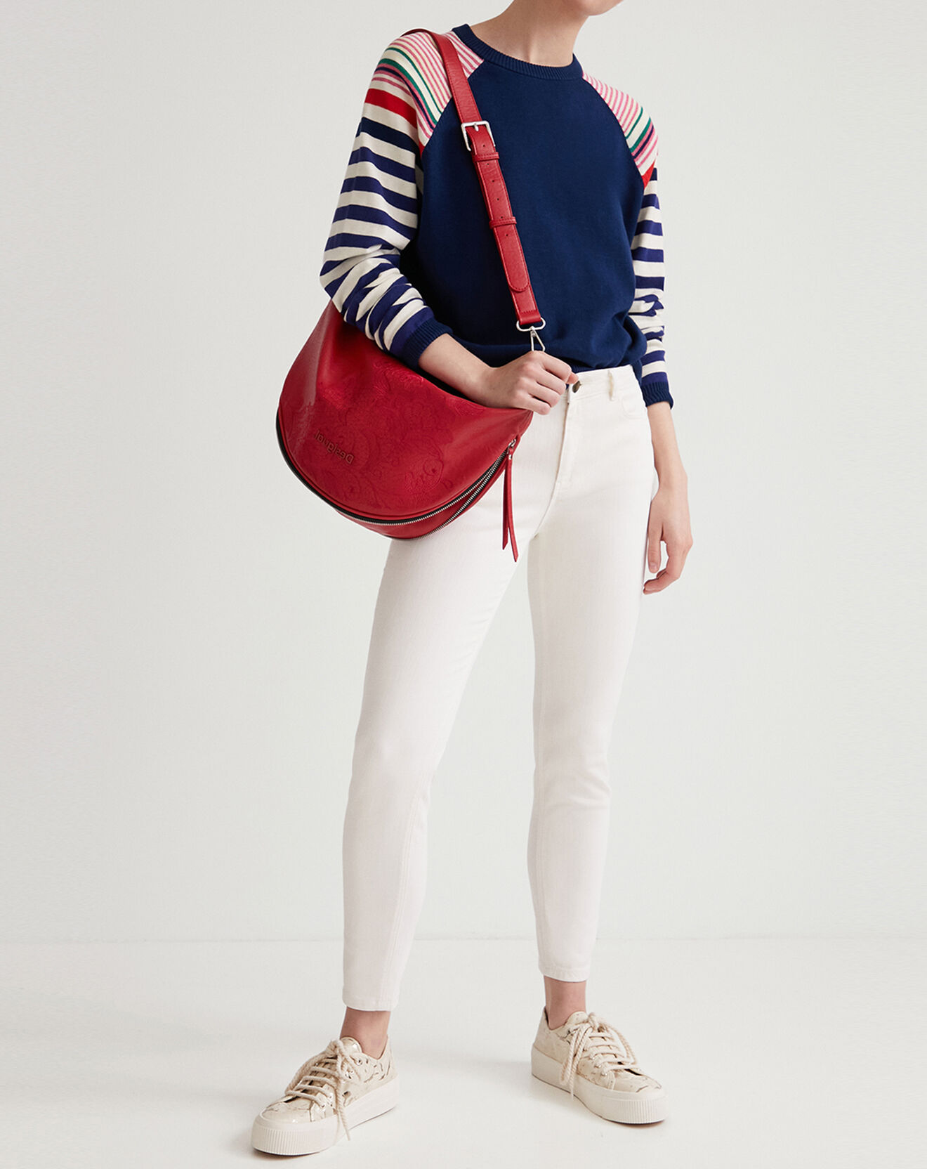 Desigual Jean Odessa blanc