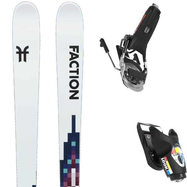 Pack ski FACTION LE MOGUL SKI + Fix