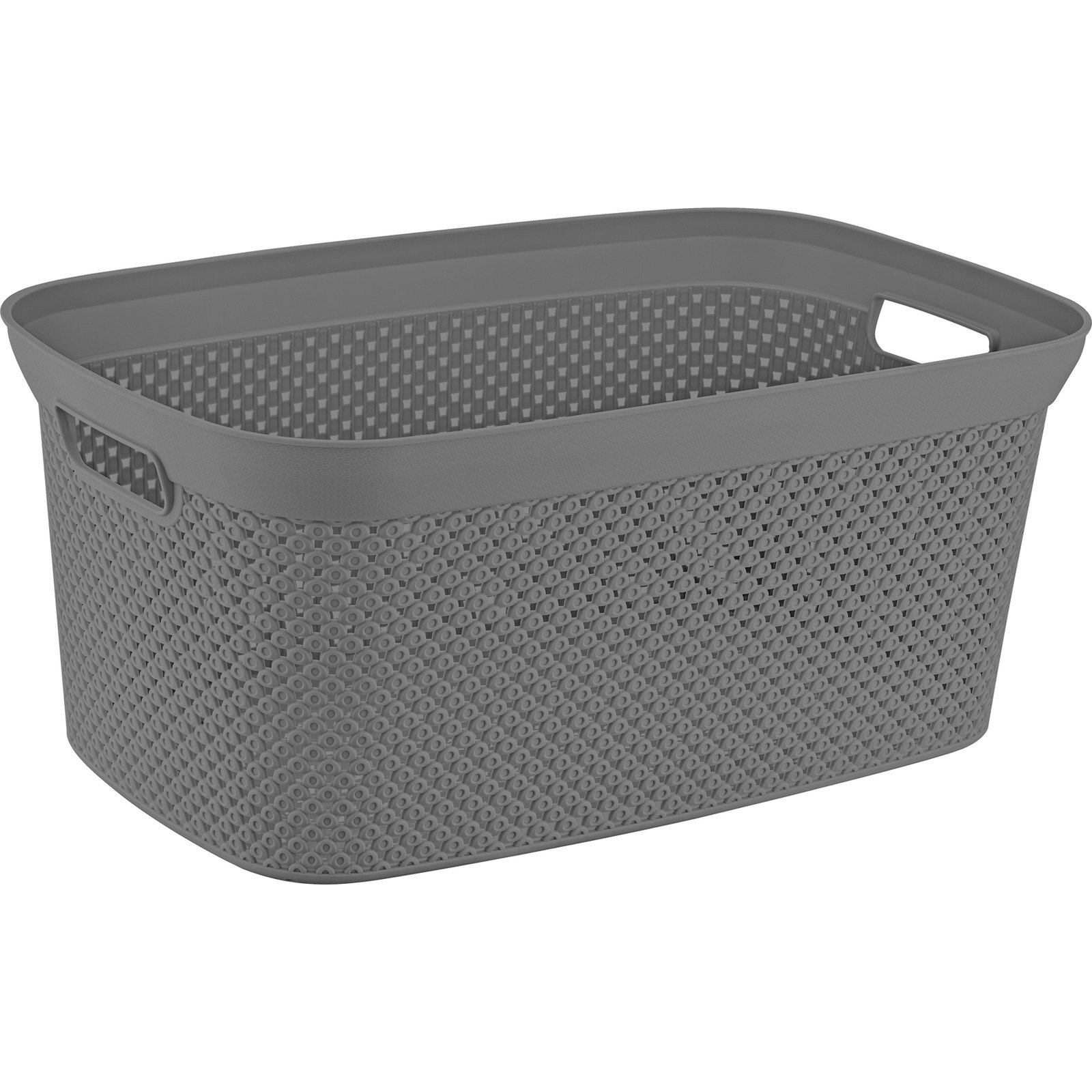 Wäschekorb Diamond 35L, anthrazit