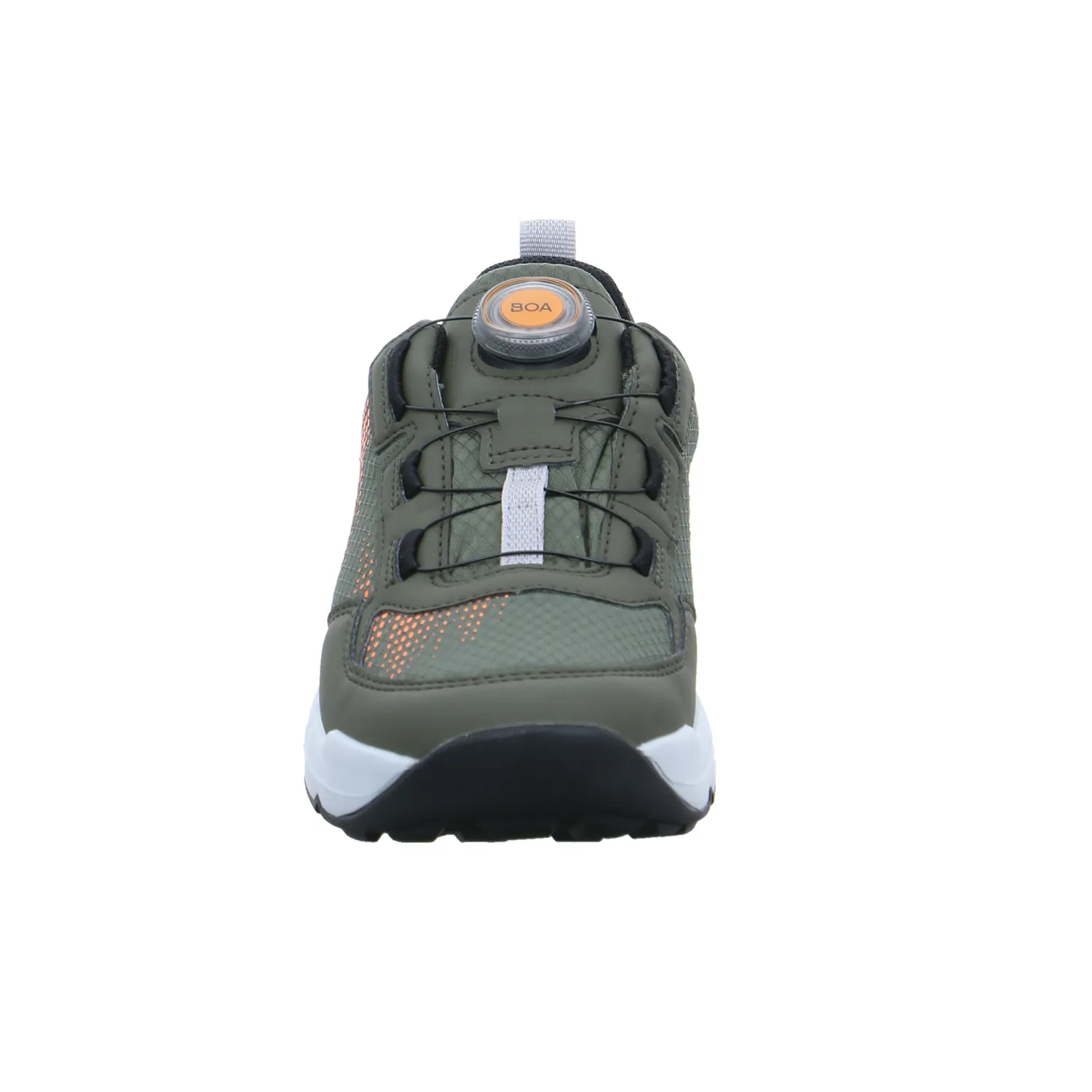 SUPERFIT Jugend-Halbschuh Olive Textil  Sneaker