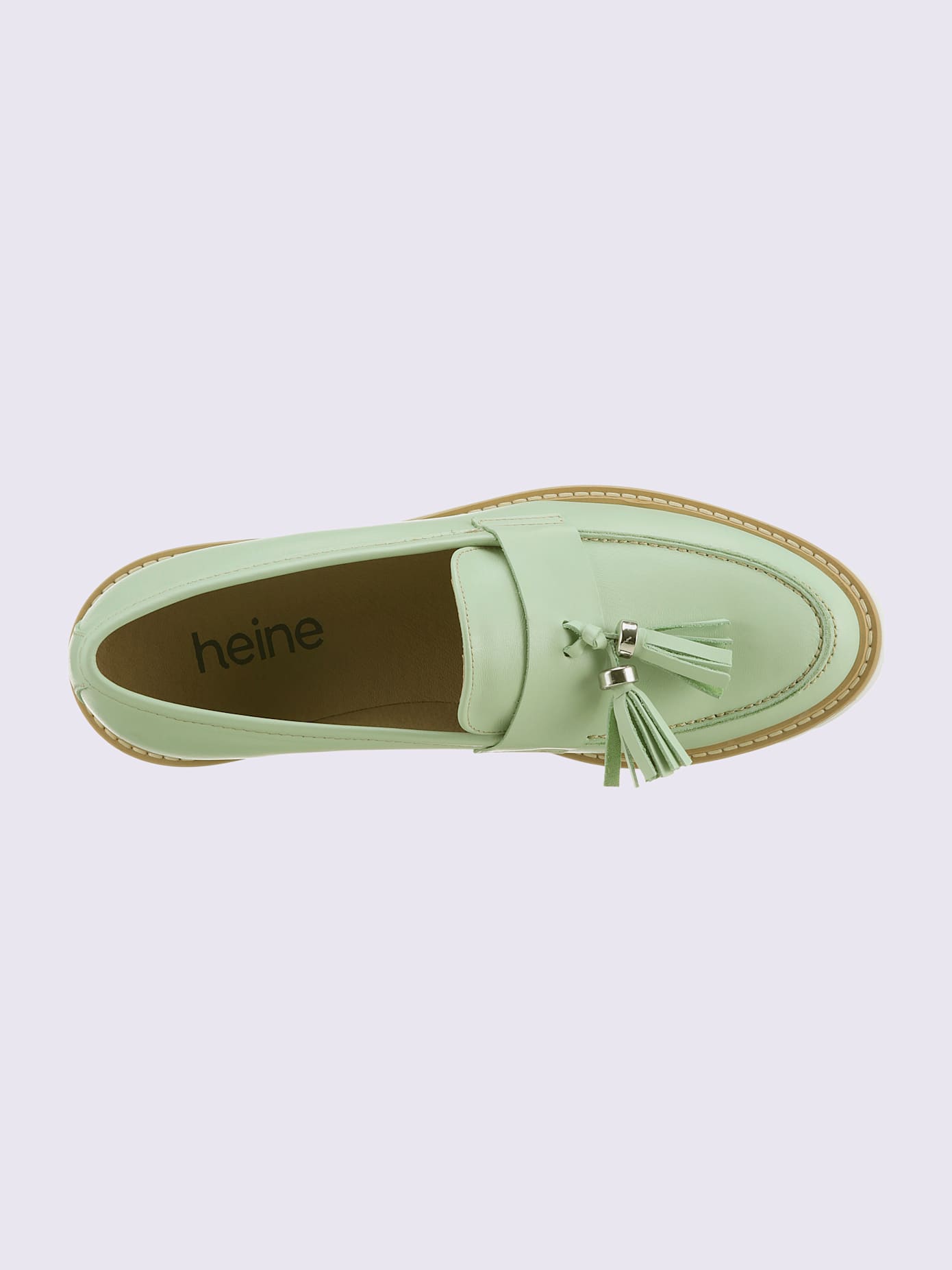 Trotteurs cuir nappa de vache