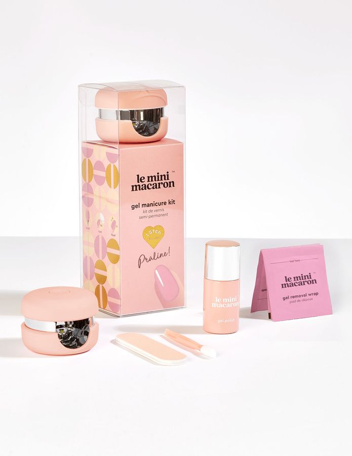 Le Mini Macaron Gel Manicure Kit Praline 5pcs