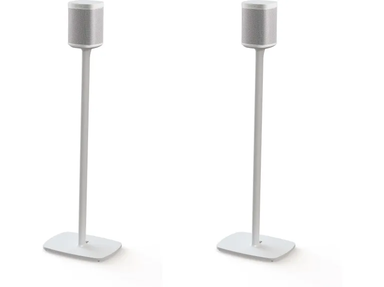 Flexson S1-FSX2 - Stativ - for højttaler(e) - hvid - gulvstående (pakke med 2) - for Sonos One