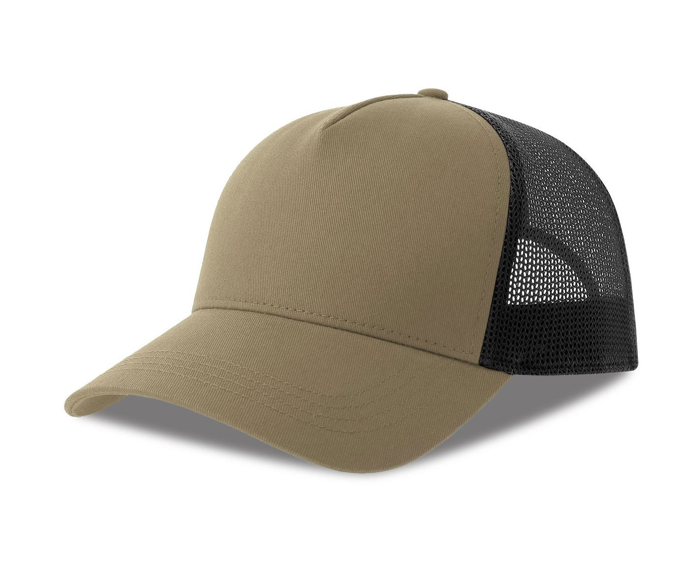ATLANTIS HEADWEAR AT228 - Casquette 5 pans style trucker en coton
