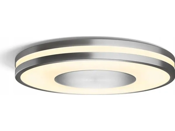 Philips Hue White ambiance Being - Loftslampe - LED - 22.5 W (tilsvarende 204 W) - klasse F - varmt til køligt hvidt lys - 2200-6500 K - aluminium