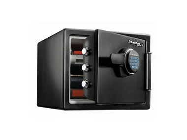Master Lock Large No. LFW082FTC - Pengeskab - solidt stål - sort