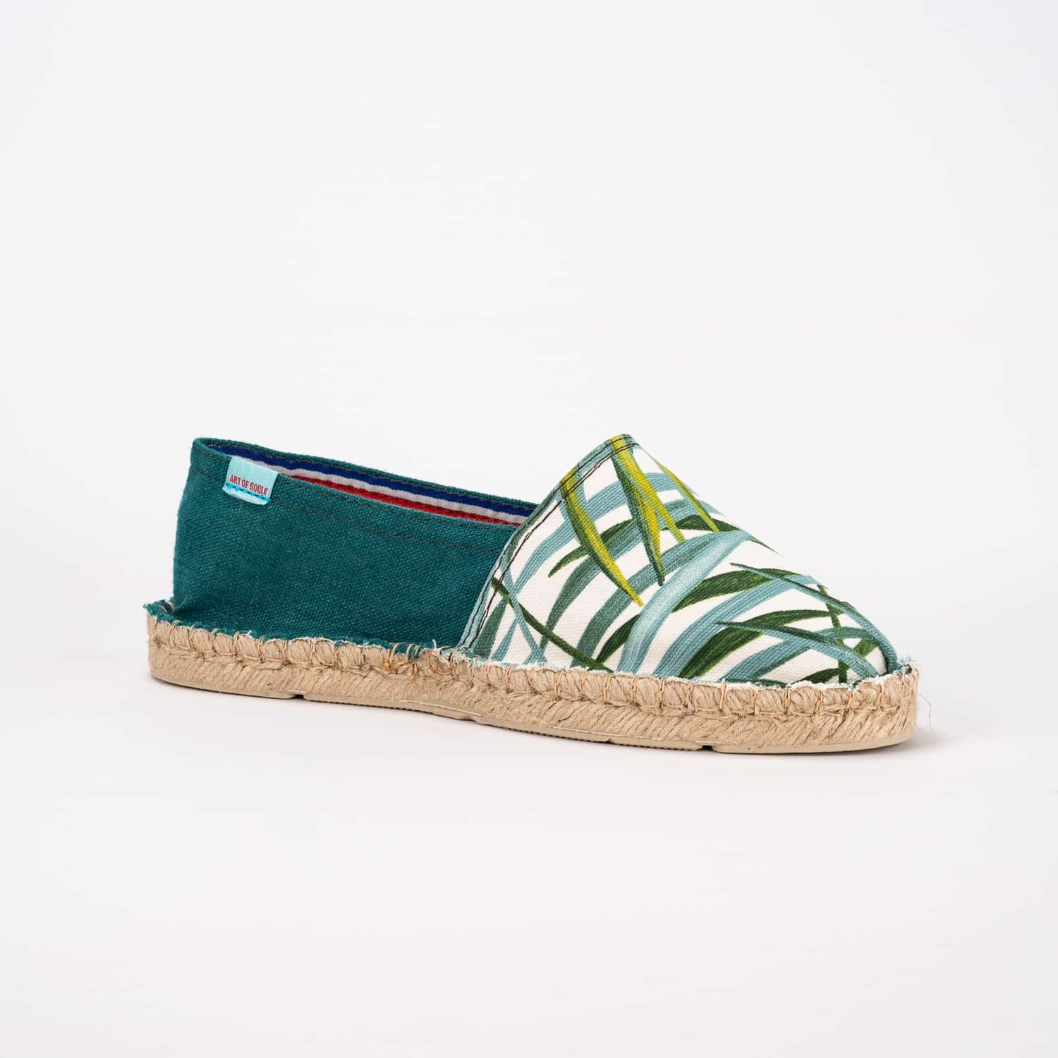 LEAF - Espadrilles imprimées | Vert