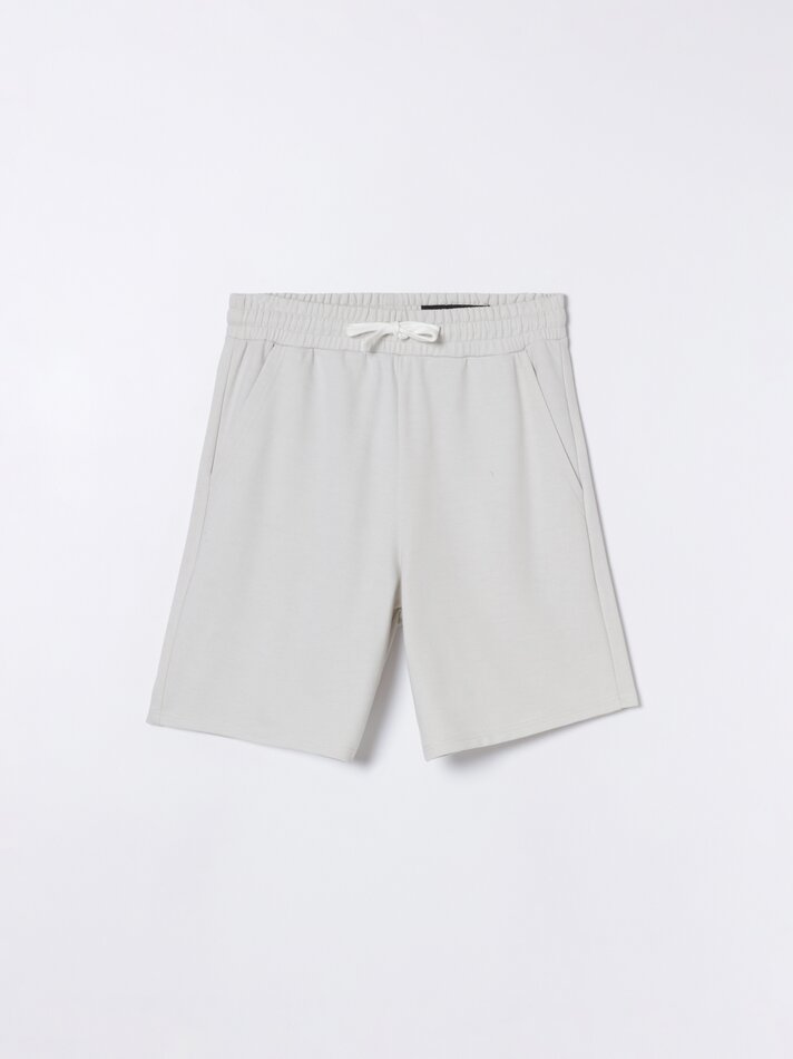 Conjunto de 3 Bermudas Básicas de Pelúcia - Pretas