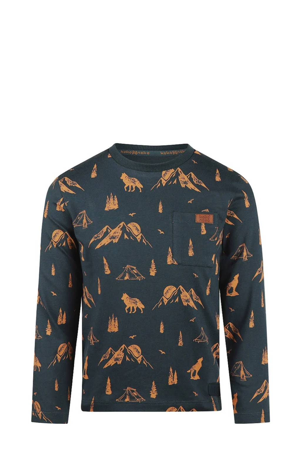 Koko Noko longsleeve donkerblauw