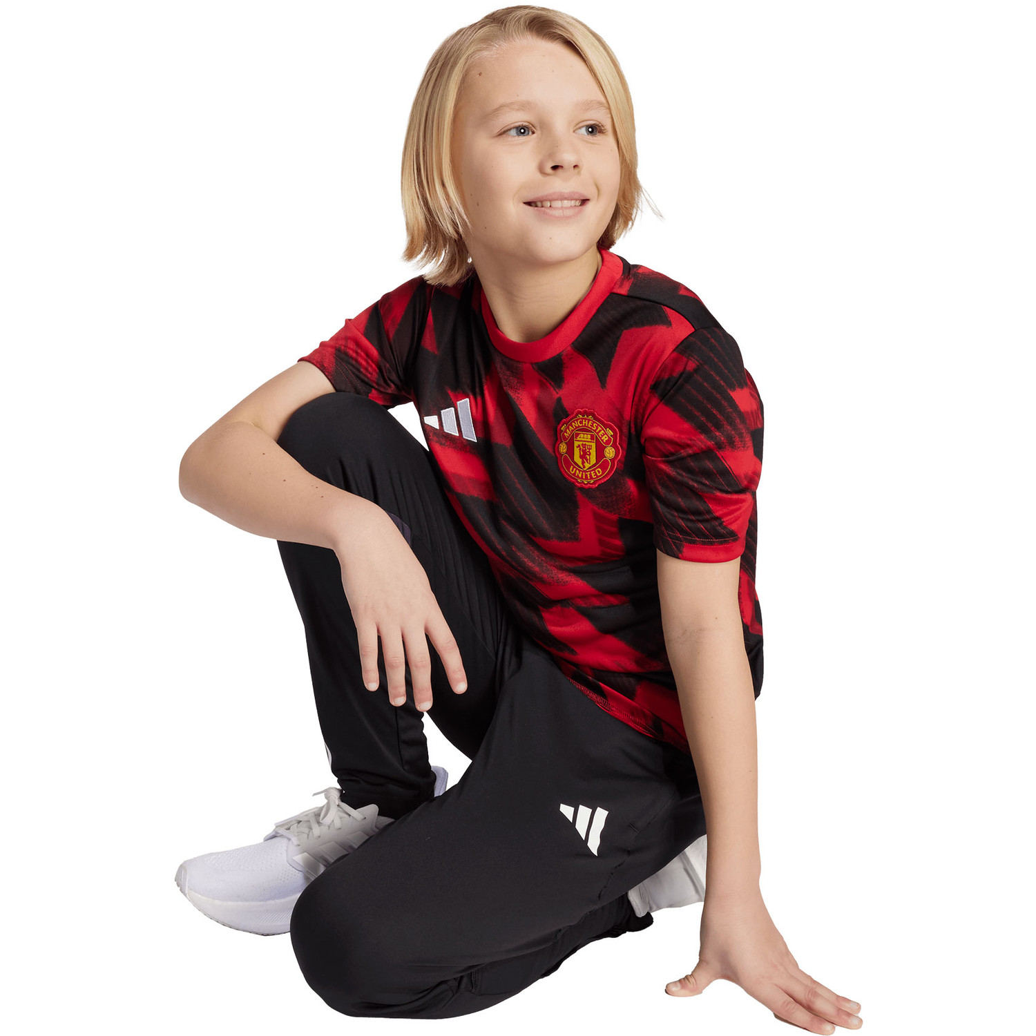 adidas Manchester United Pre-Match Trainingsset Kids