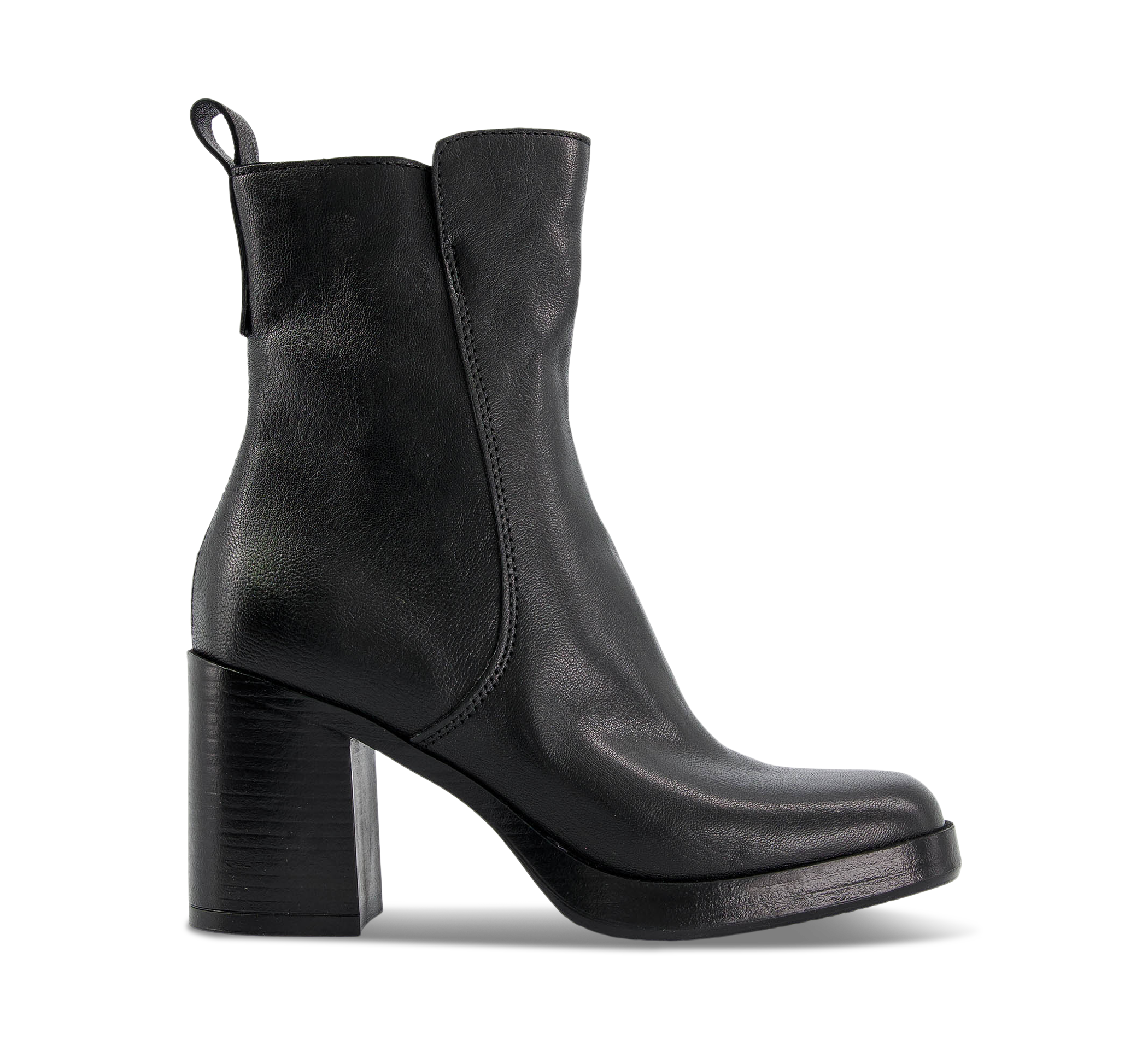 1874 by Walder Klassische Stiefelette schwarz
